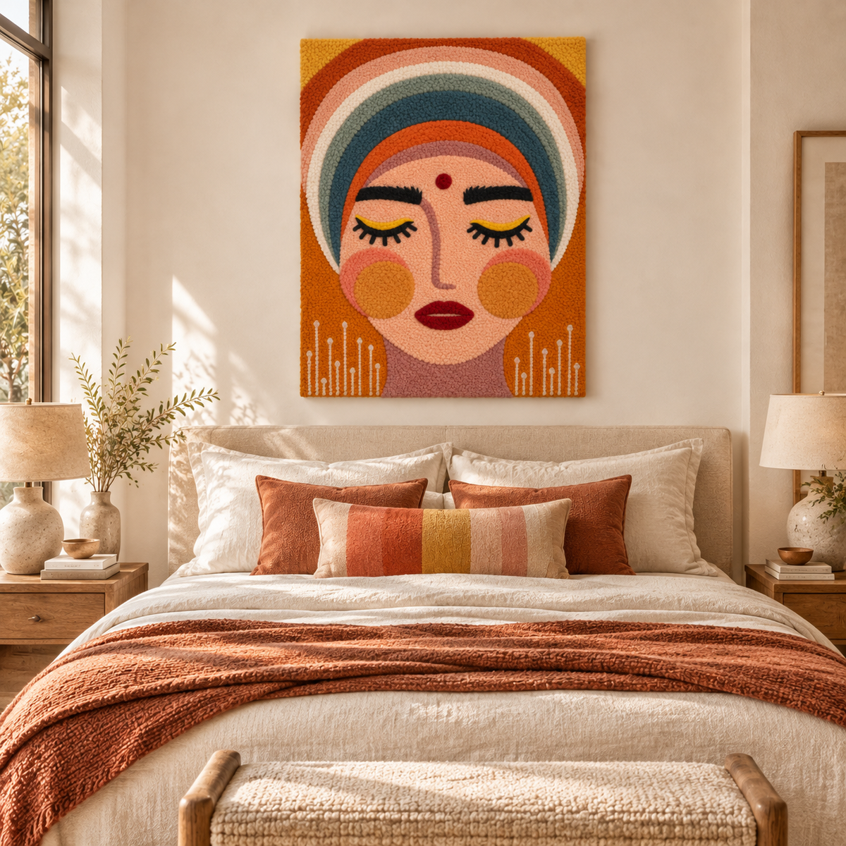 Saffron Reverie by Treechild — room setting