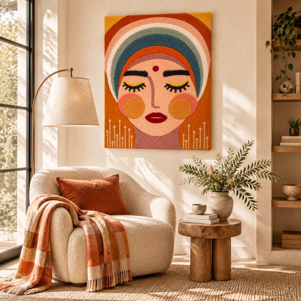 Saffron Reverie by Treechild — room setting