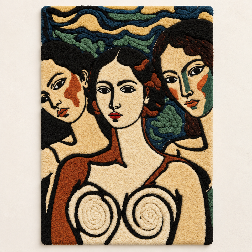 Three Muses at Dusk
