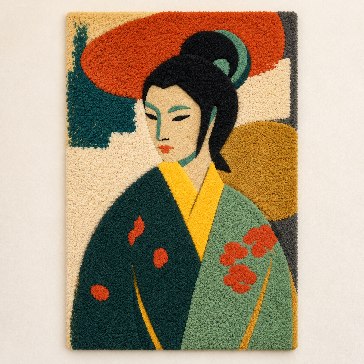 Vermilion Kimono by Treechild — front product view [product-light]