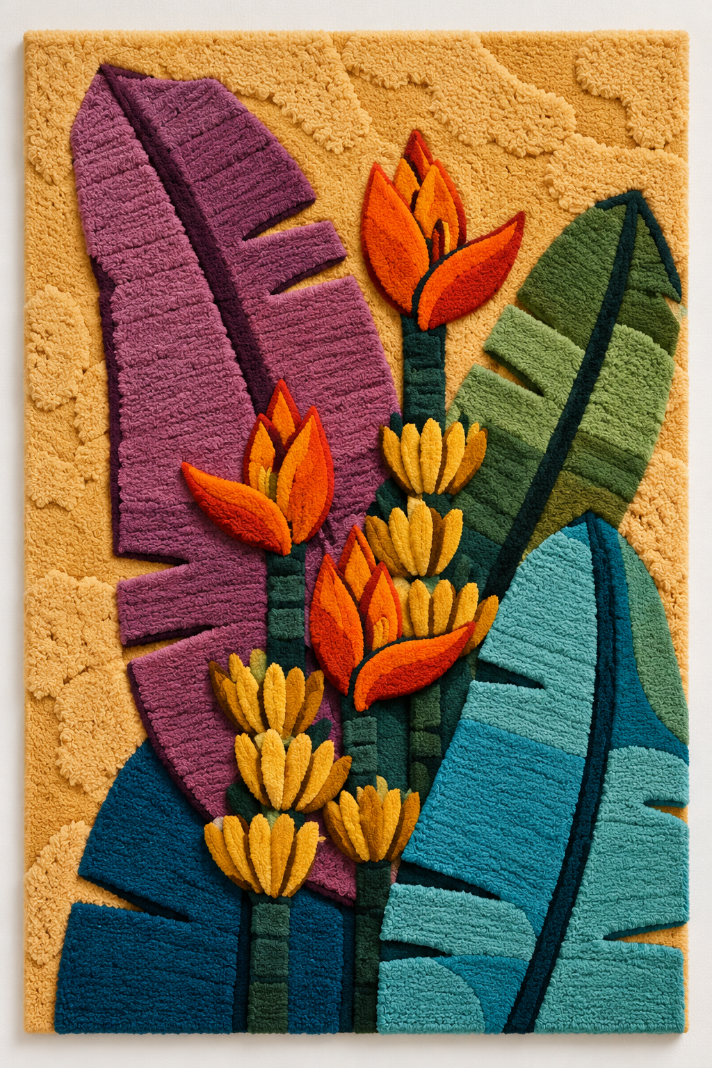 Tropical Torch Leaves by Hewn Earth Studio — additional product view