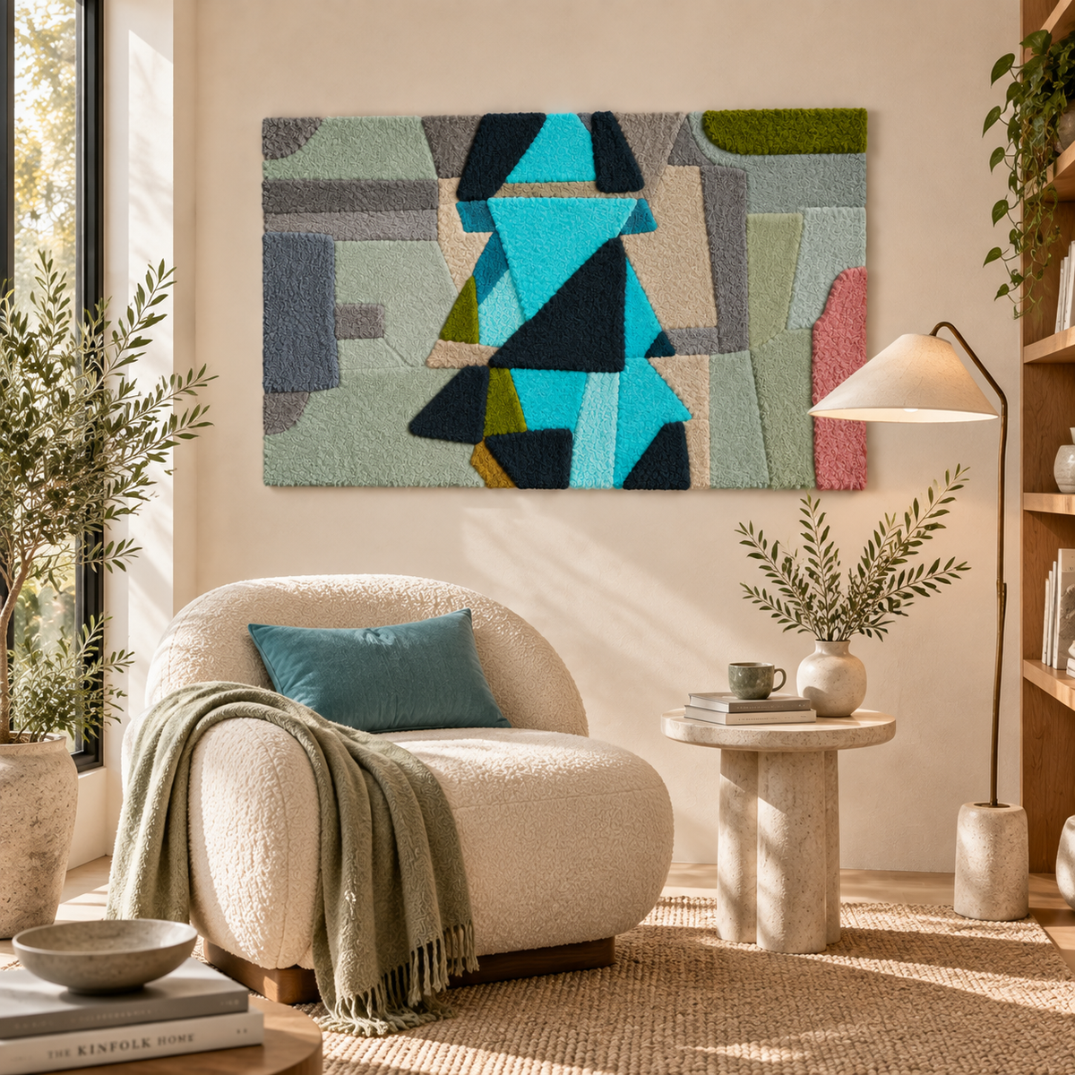 Turquoise Crossing — room setting 1
