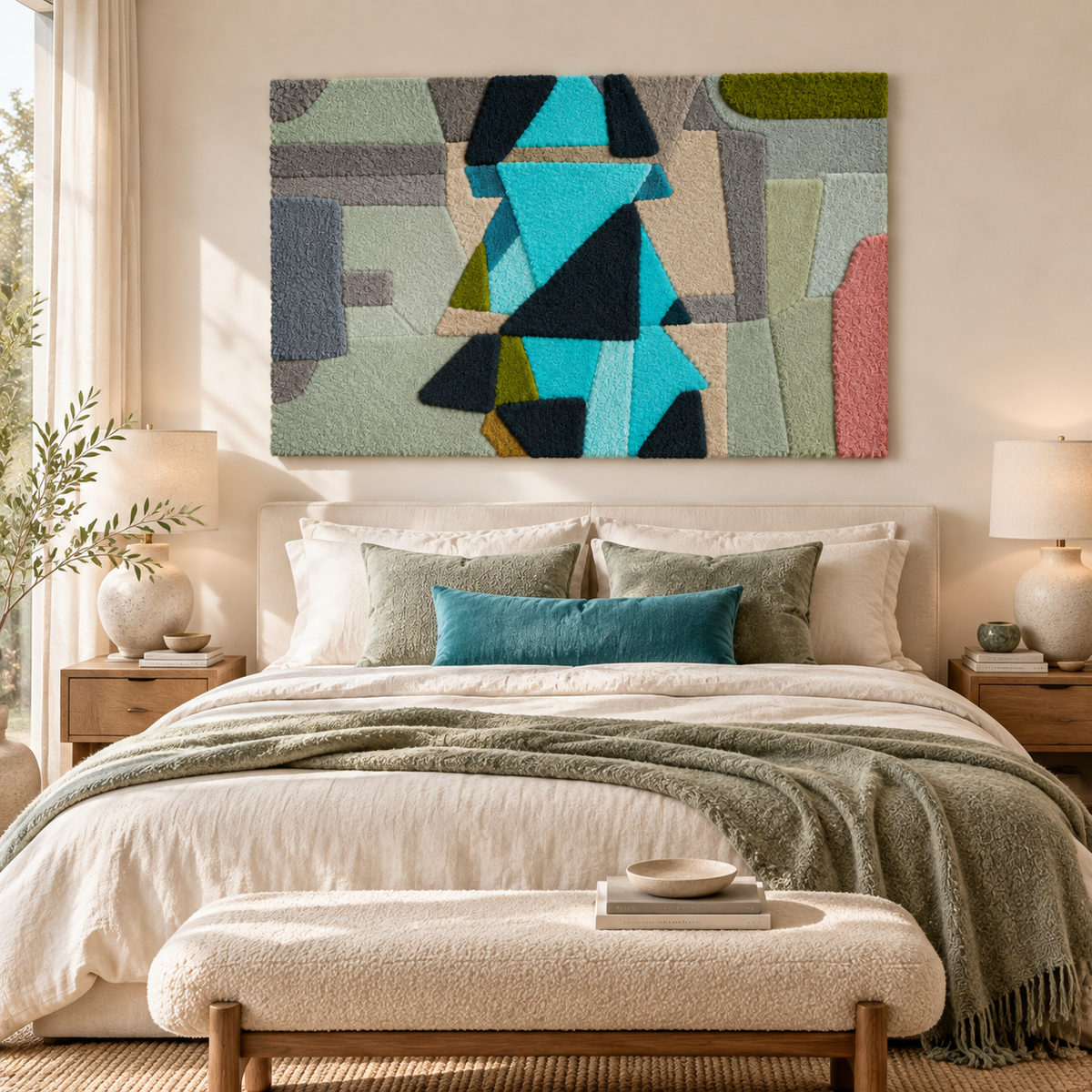 Turquoise Crossing — room setting 2