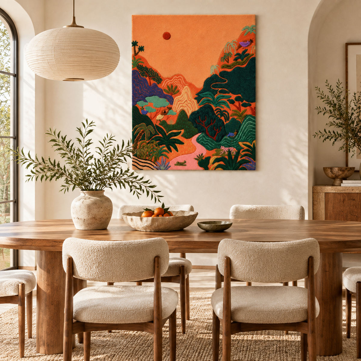 Vermilion Mountain Passage — room setting 3
