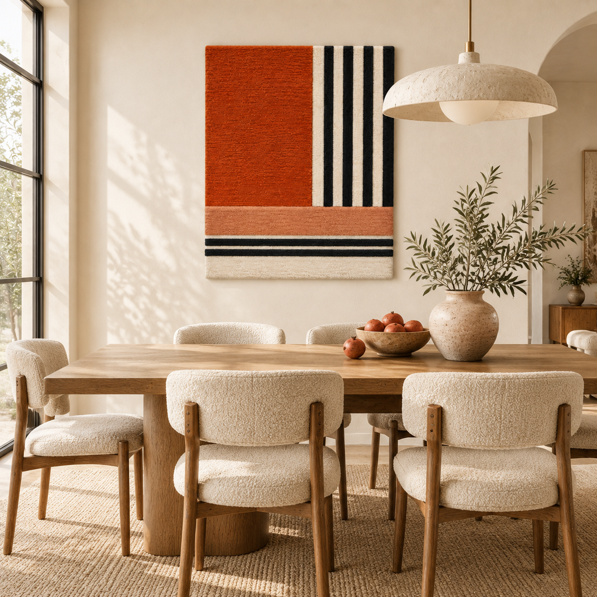 Vermilion Stripe Crossing — front-facing room scene [room-front]