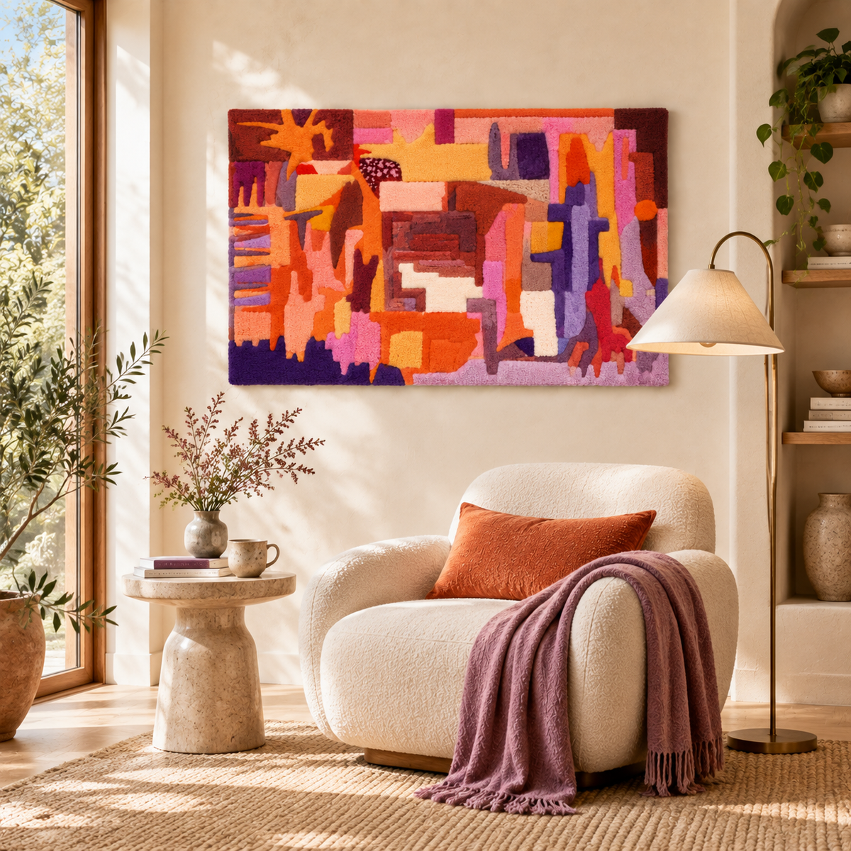 Violet City Cadence — room setting 1