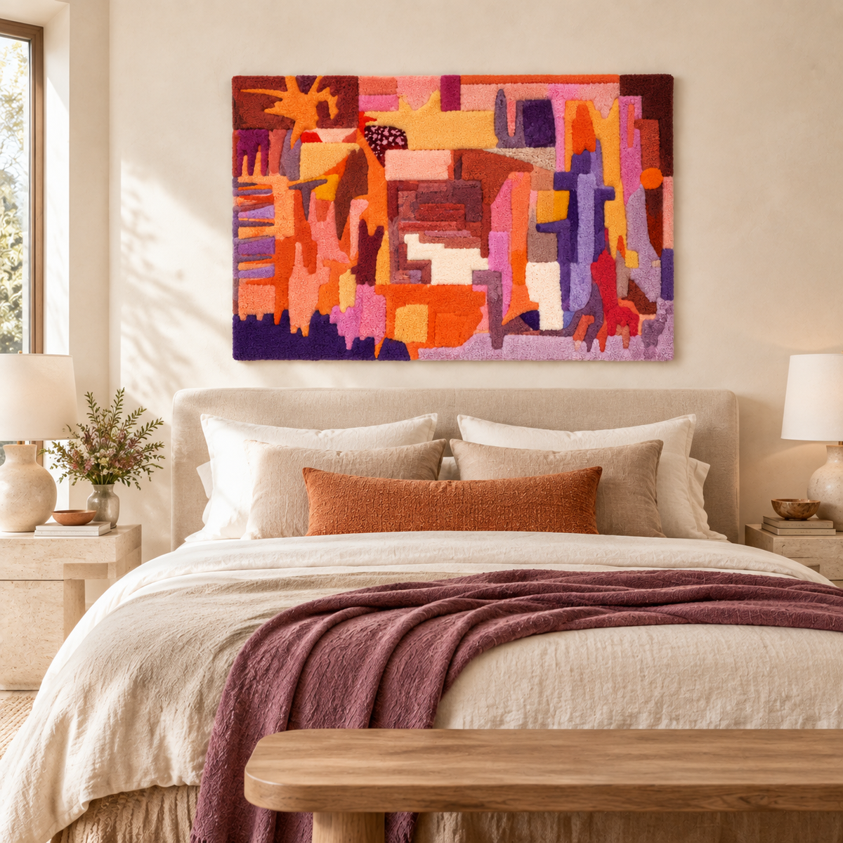 Violet City Cadence — room setting 2