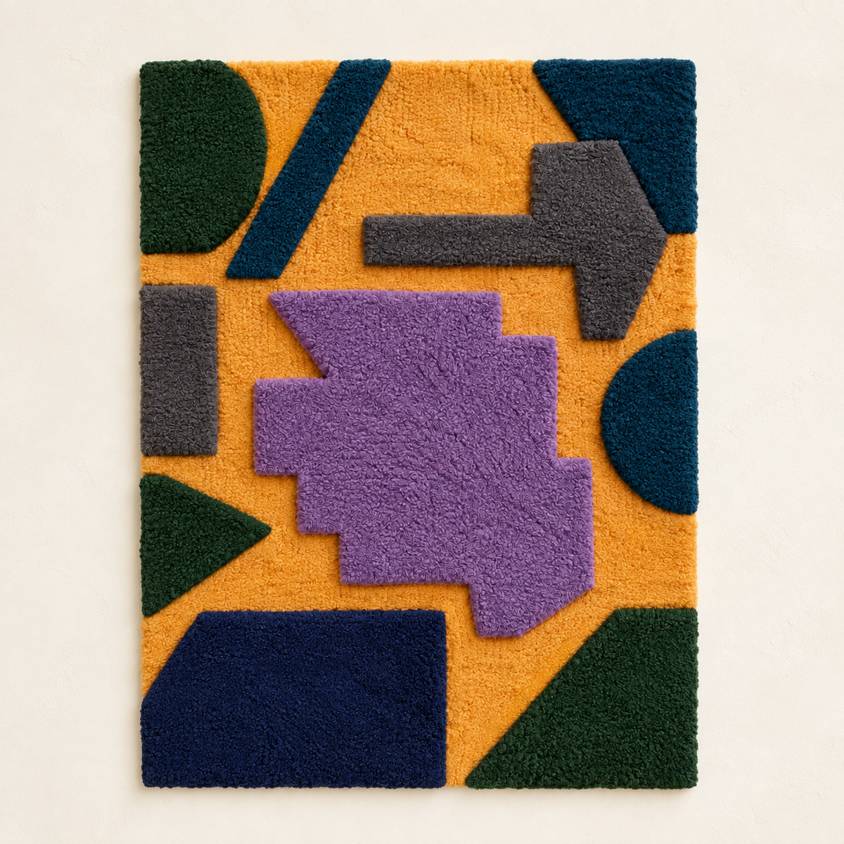 Violet on Saffron — front product view