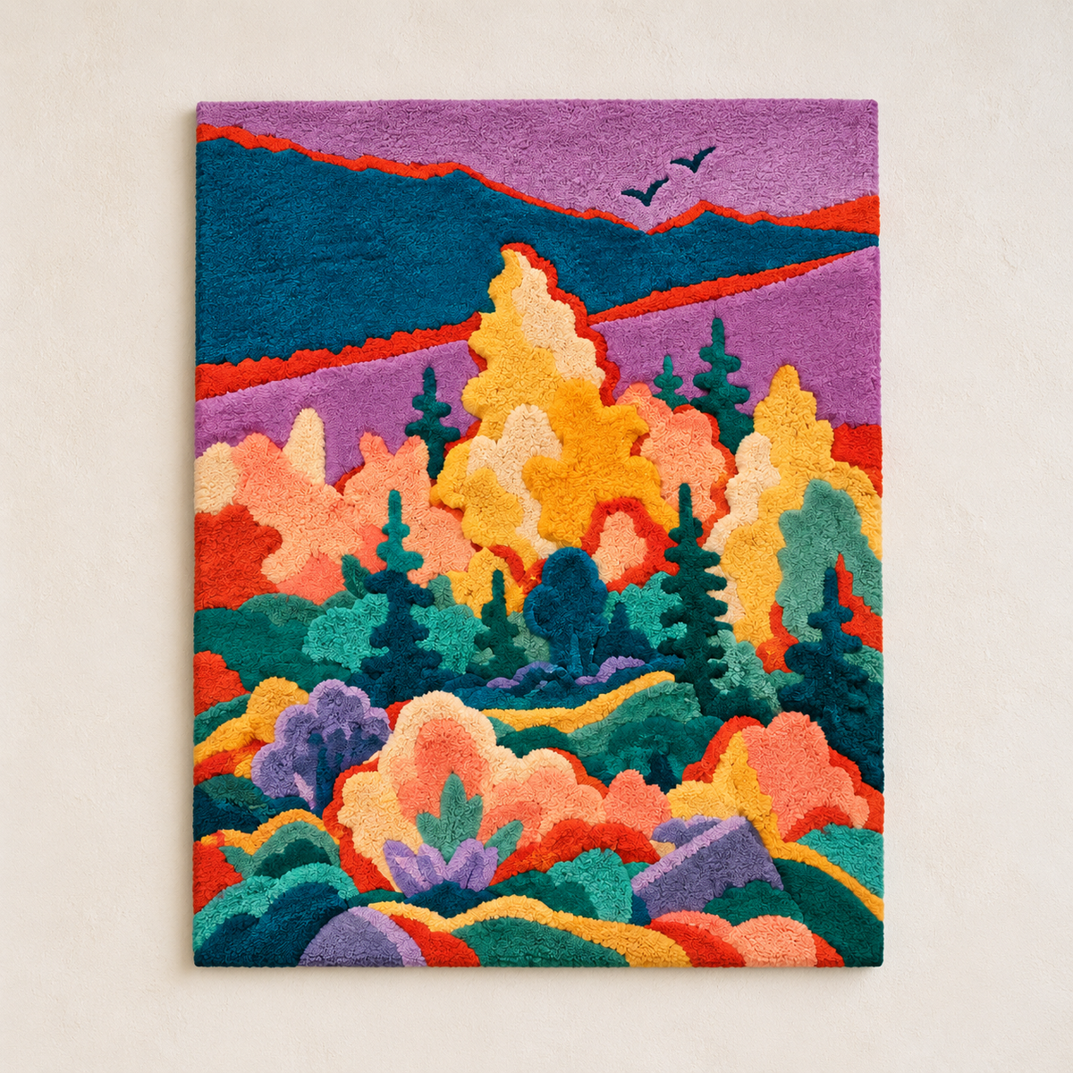 Violet Sky Golden Forest — front product view