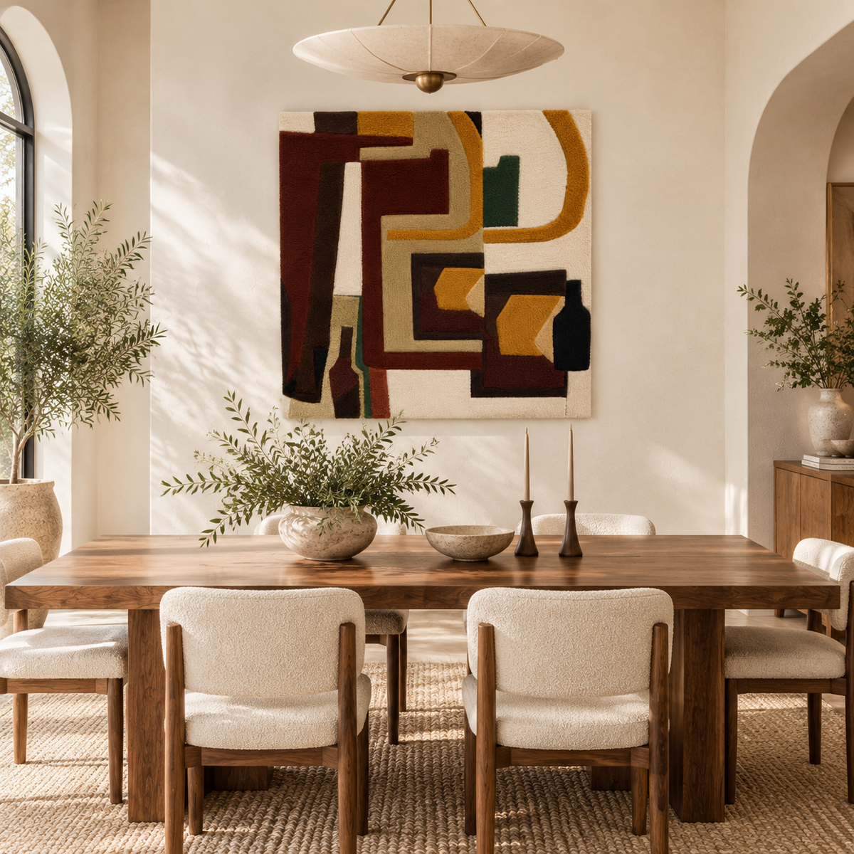 Walnut Labyrinth — room setting 2