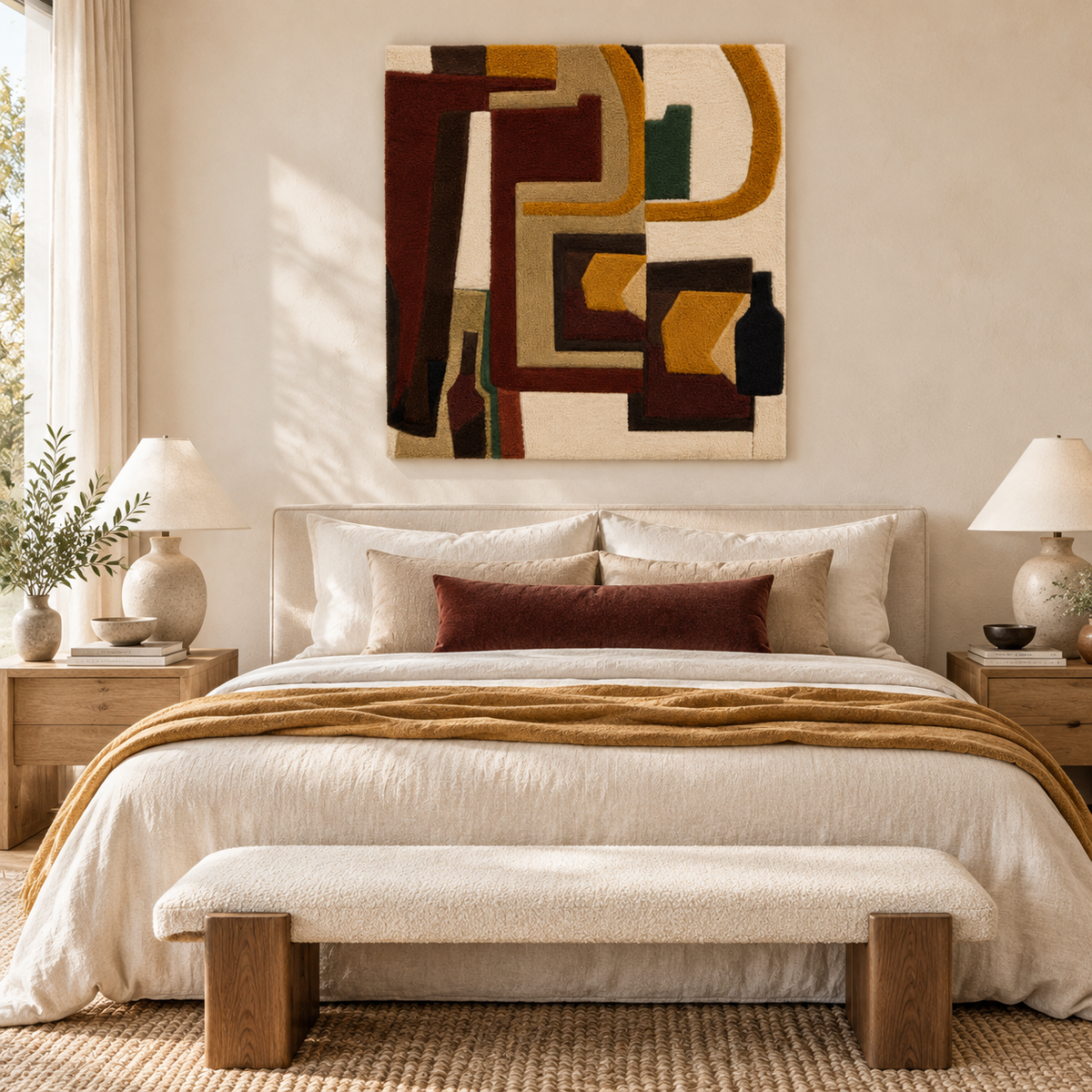 Walnut Labyrinth — room setting 3