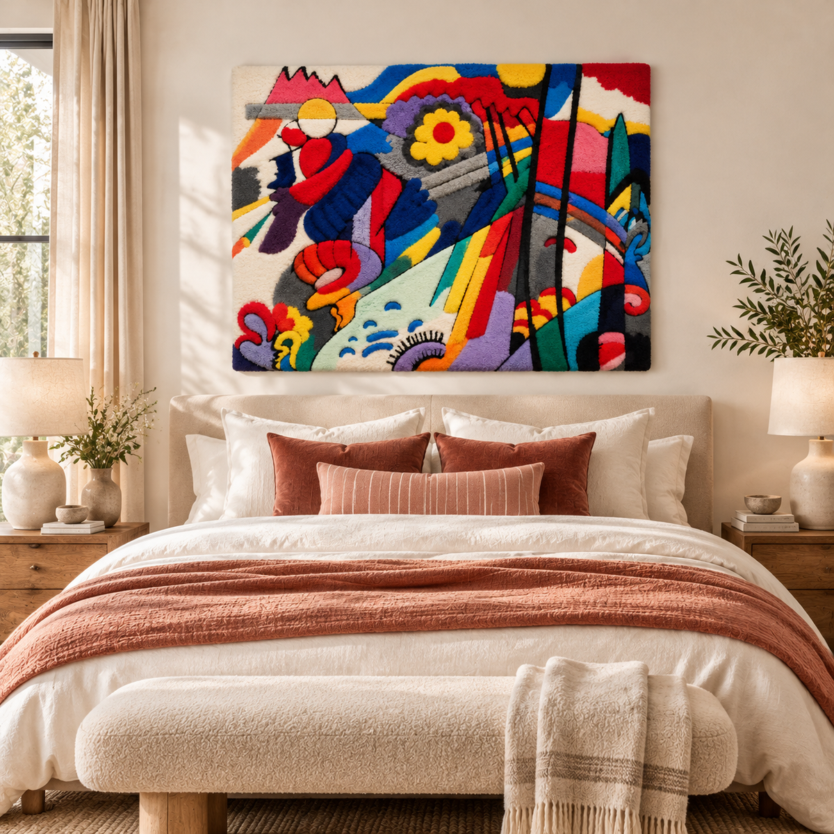 293 by Wassily Kandinsky — room setting