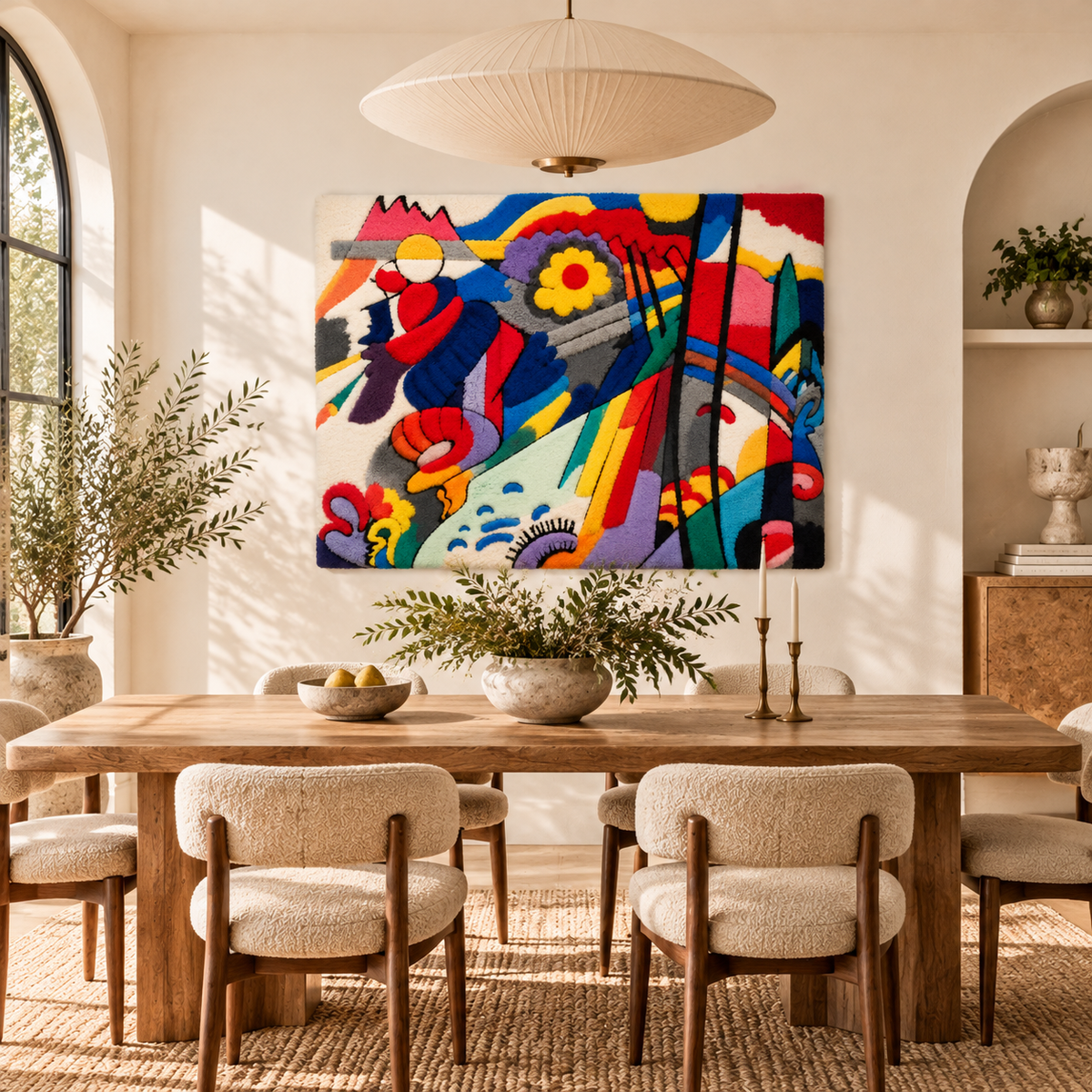 293 by Wassily Kandinsky — room setting