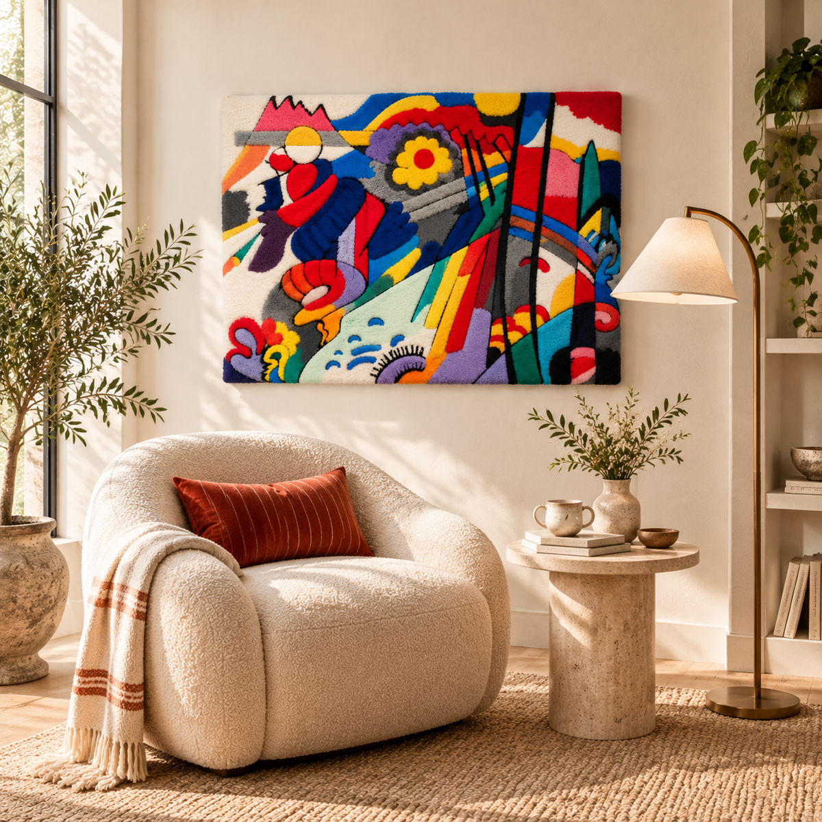 293 by Wassily Kandinsky — room setting