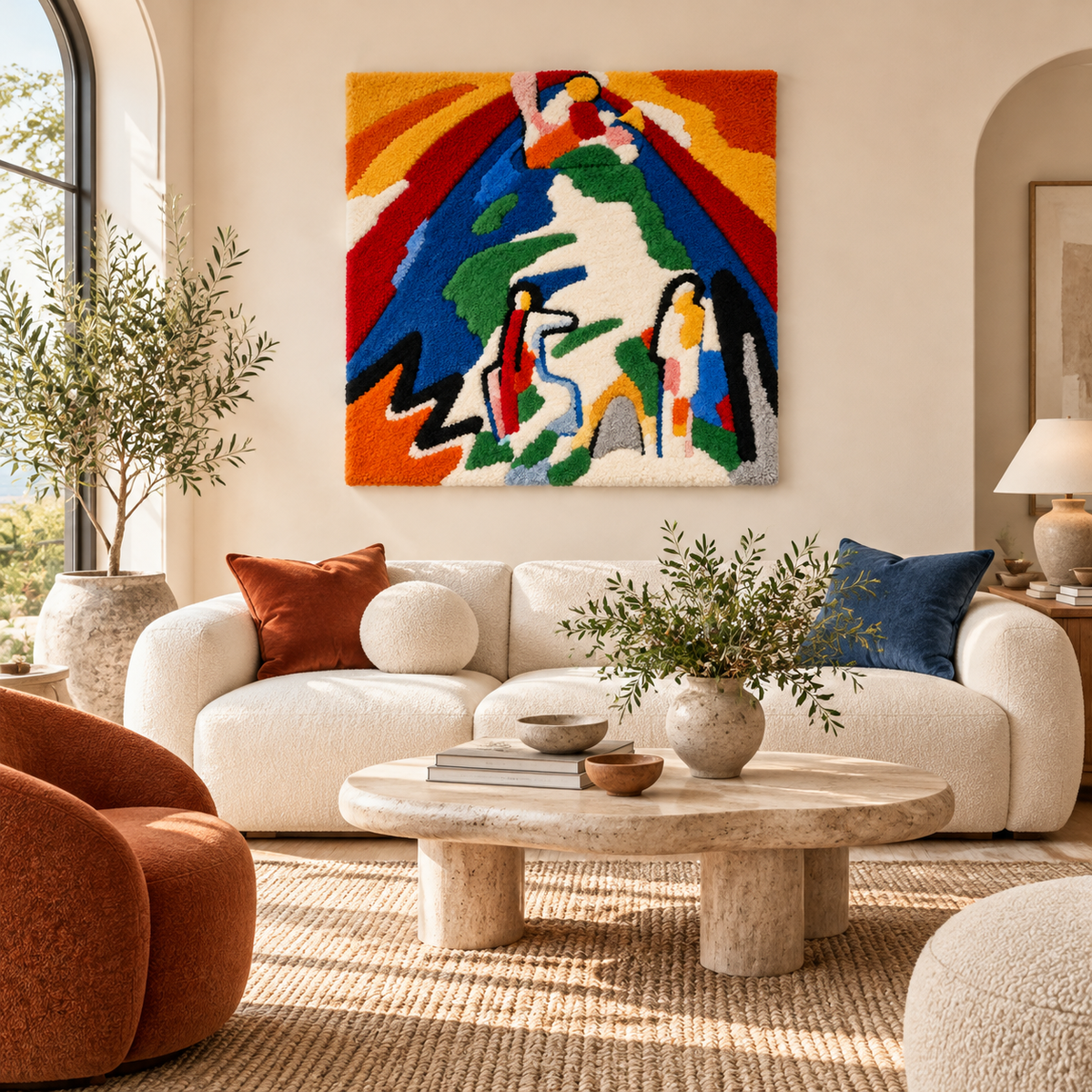 A Mountain by Wassily Kandinsky — room setting