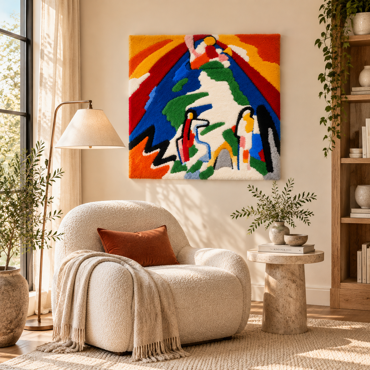 A Mountain by Wassily Kandinsky — room setting