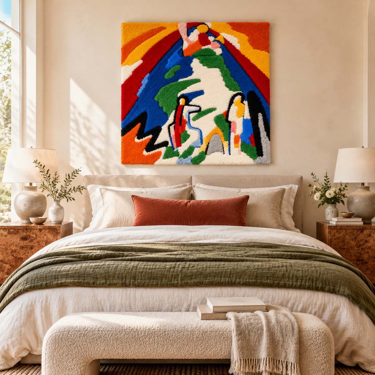 A Mountain by Wassily Kandinsky — room setting