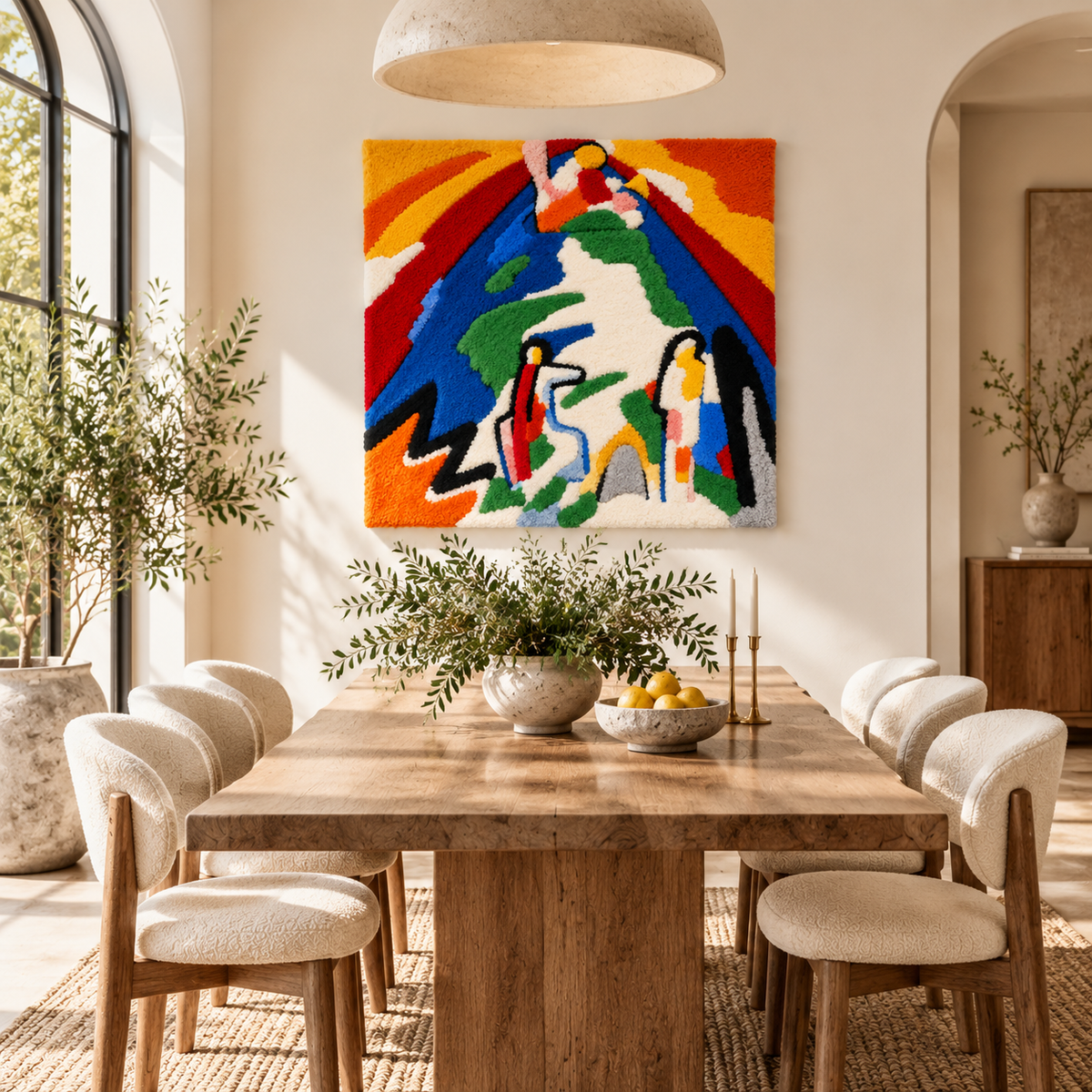 A Mountain by Wassily Kandinsky — room setting