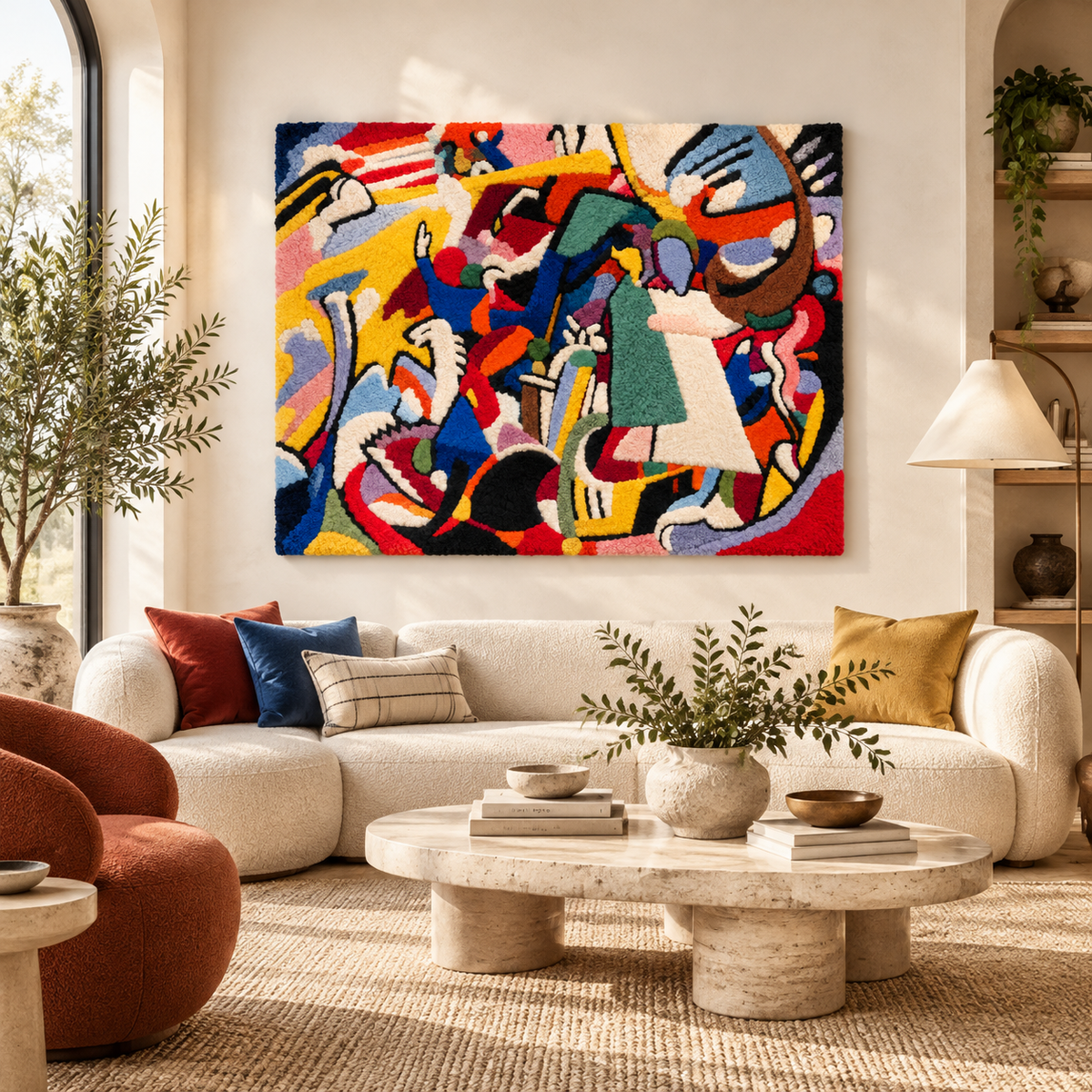 Angel of the Last Judgment by Wassily Kandinsky — room setting