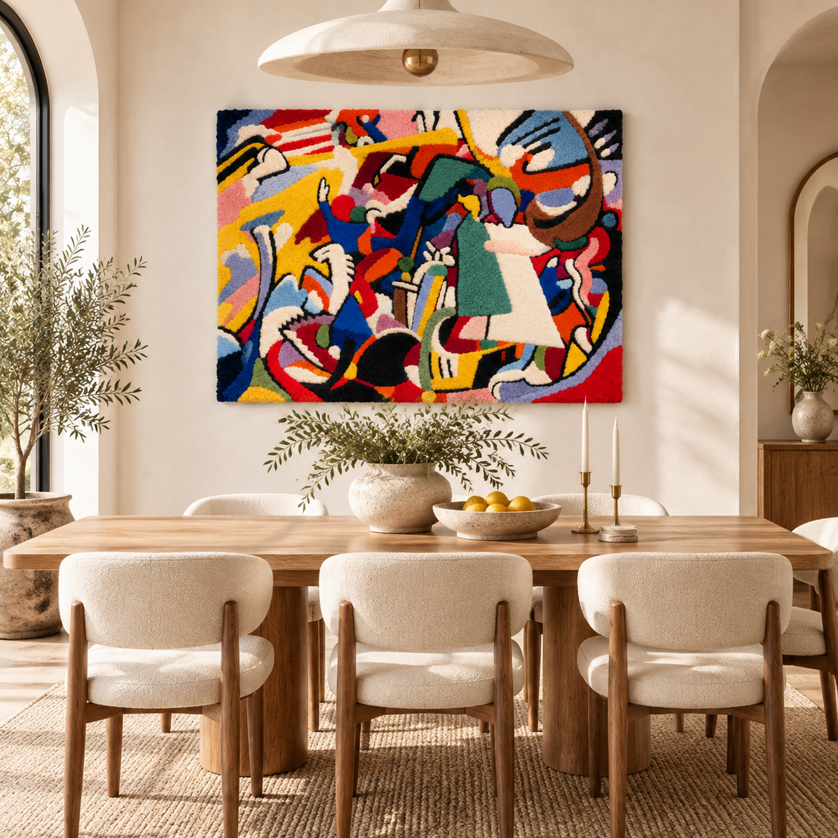 Angel of the Last Judgment by Wassily Kandinsky — room setting