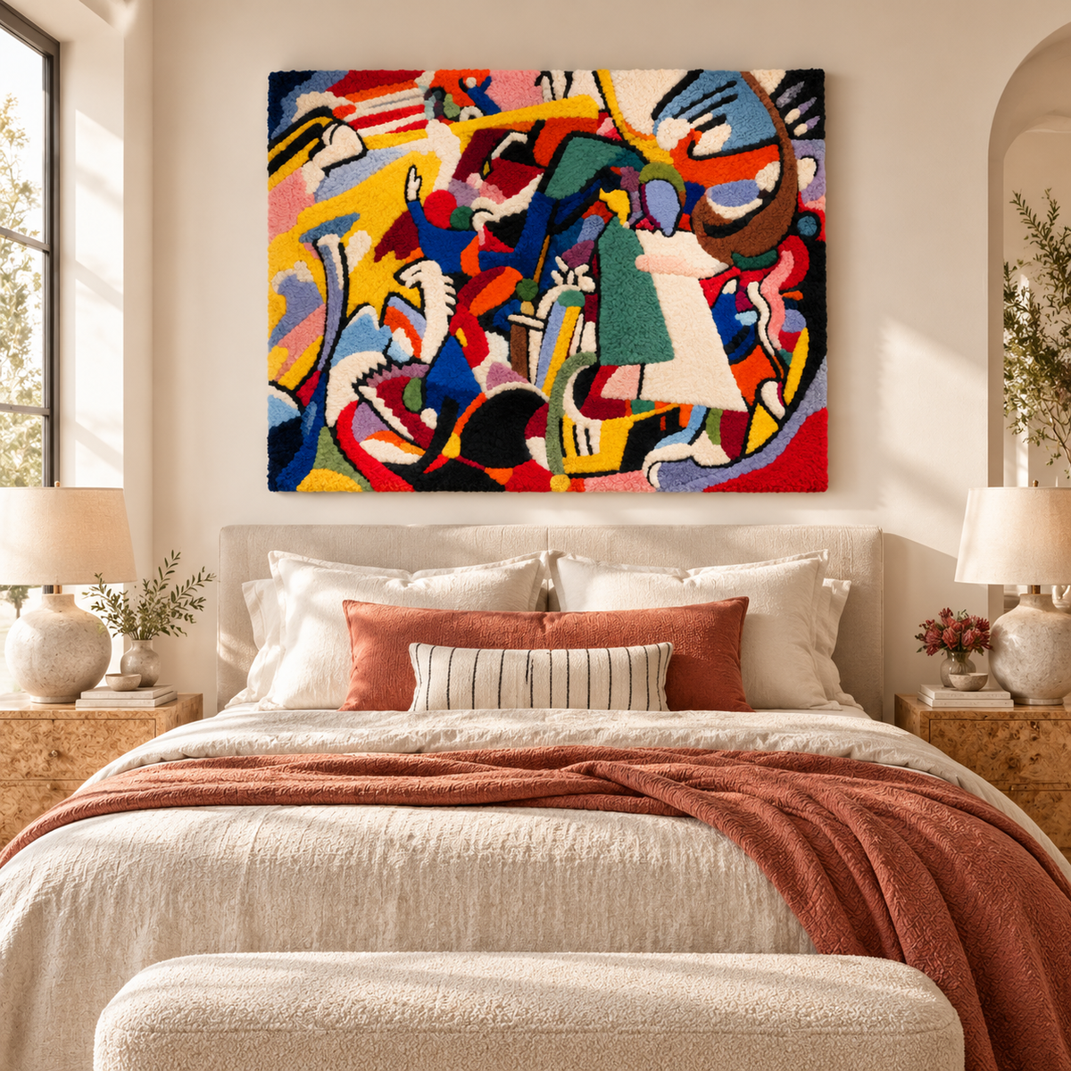 Angel of the Last Judgment by Wassily Kandinsky — room setting