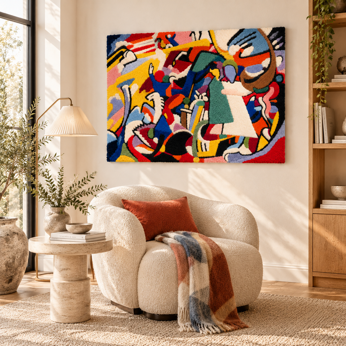 Angel of the Last Judgment by Wassily Kandinsky — room setting