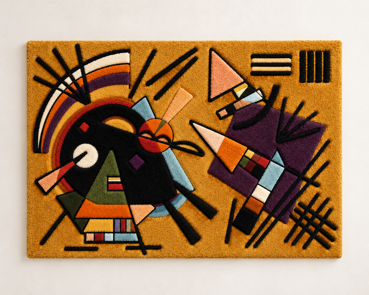 Black and Violet by Wassily Kandinsky — front product view [product-light]