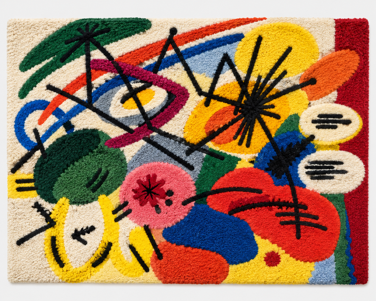 Black Strokes I by Wassily Kandinsky — additional product view