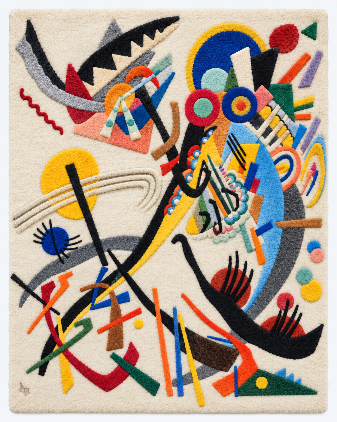 Blue Segment by Wassily Kandinsky — additional product view