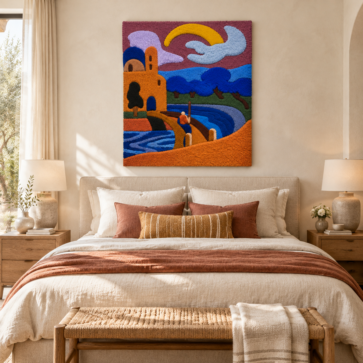 Comet by Wassily Kandinsky — room setting