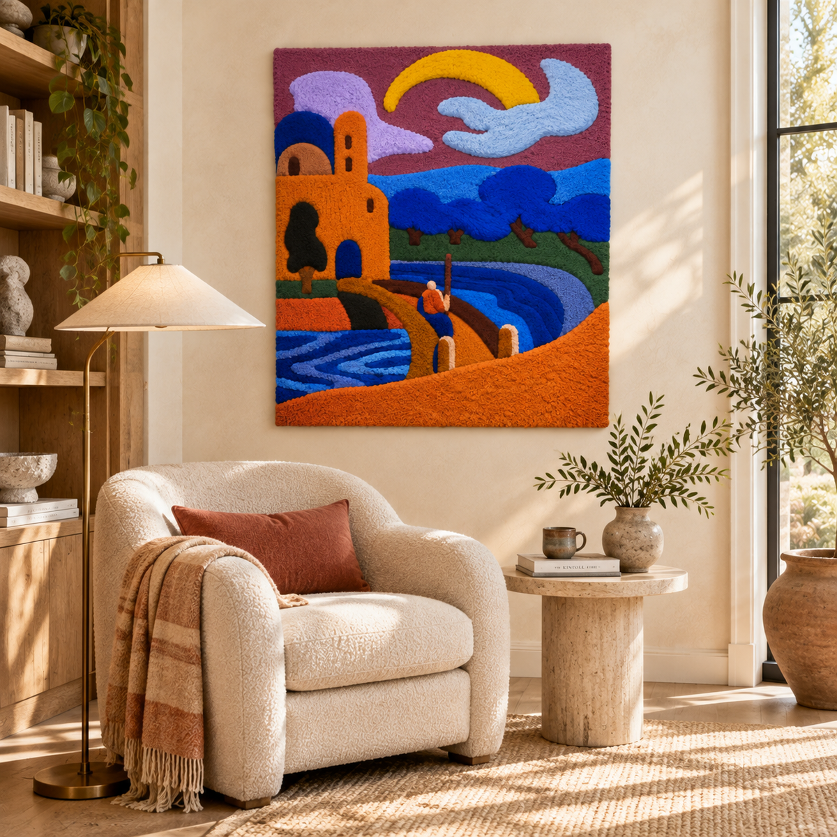 Comet by Wassily Kandinsky — room setting