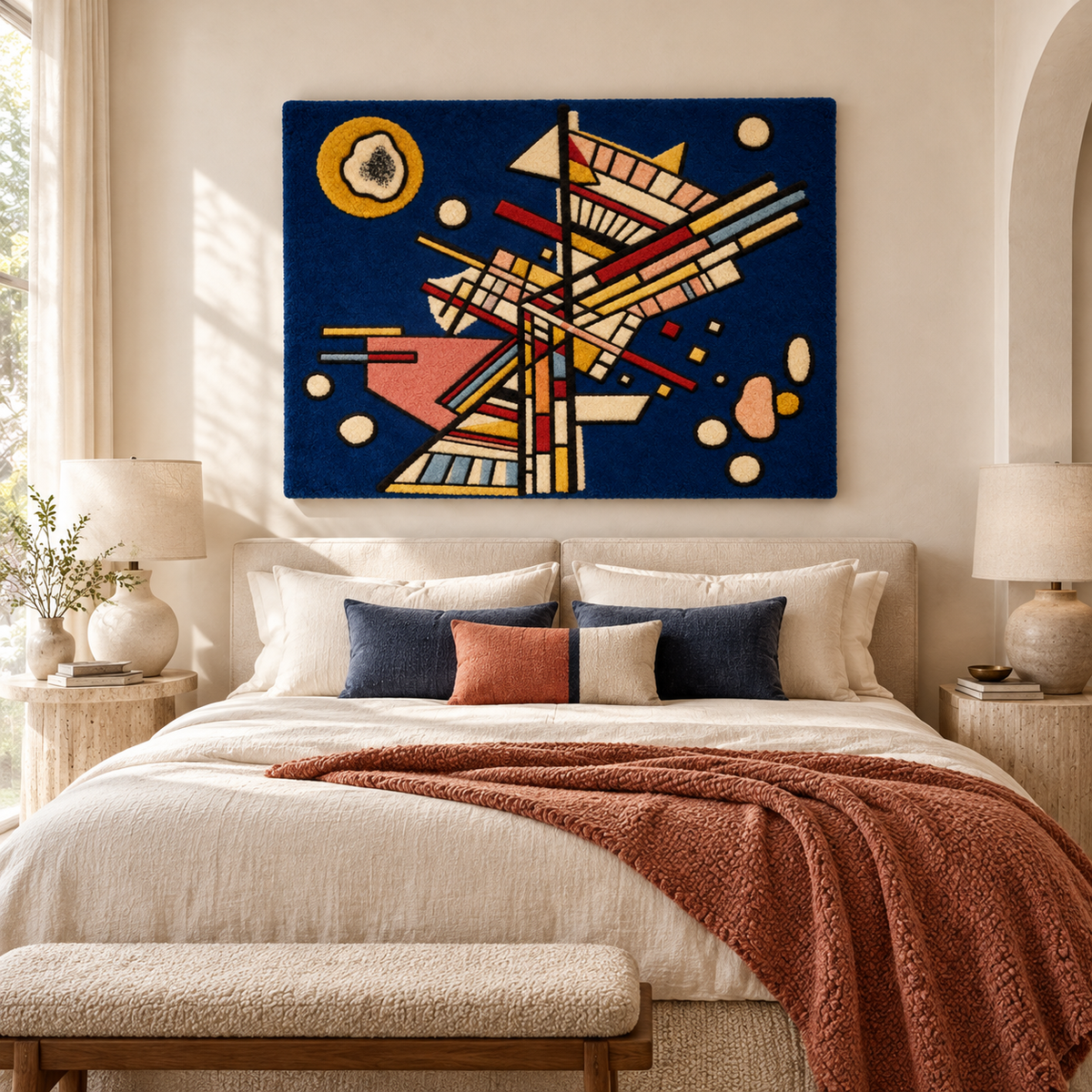 Dark Freshness by Wassily Kandinsky — room setting