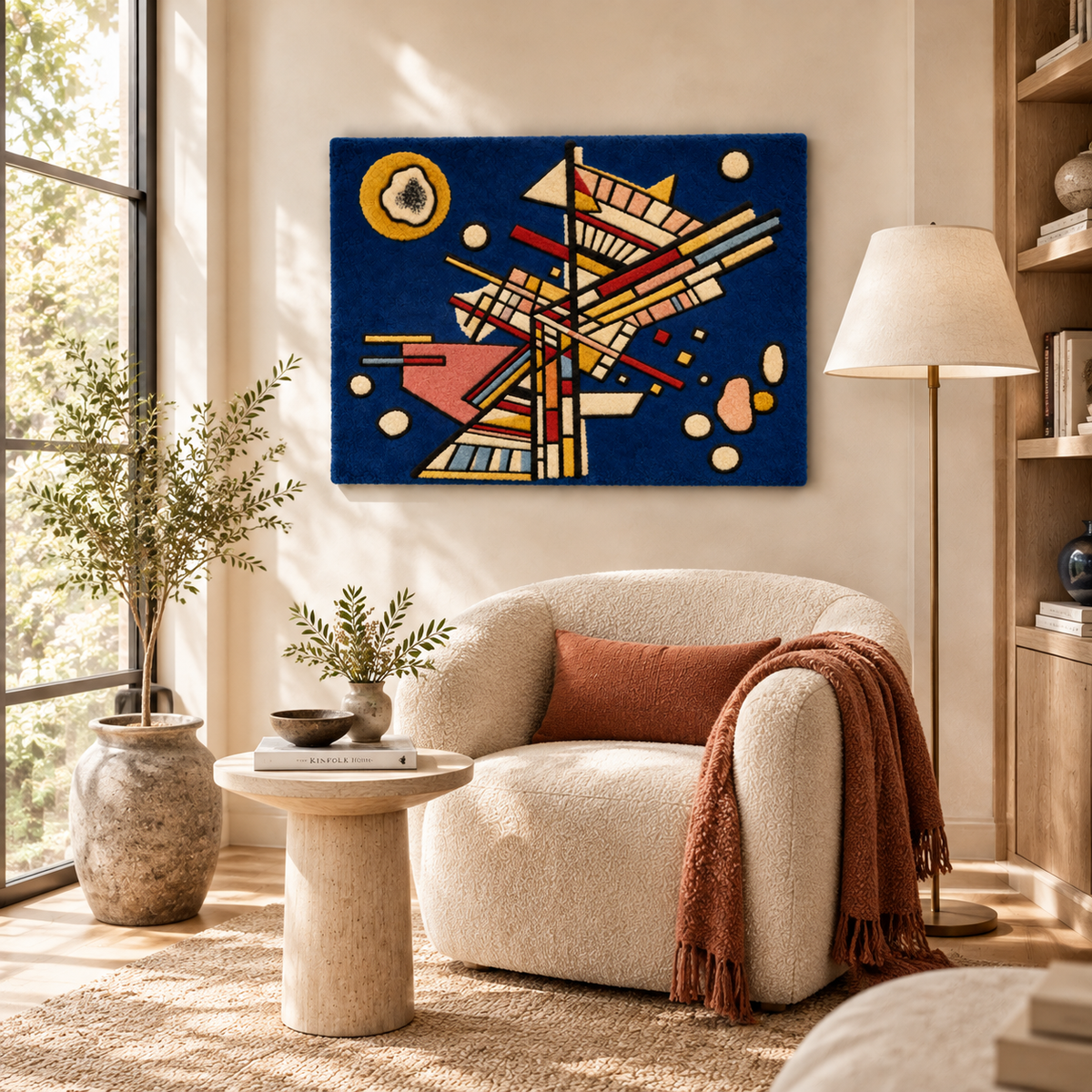 Dark Freshness by Wassily Kandinsky — room setting