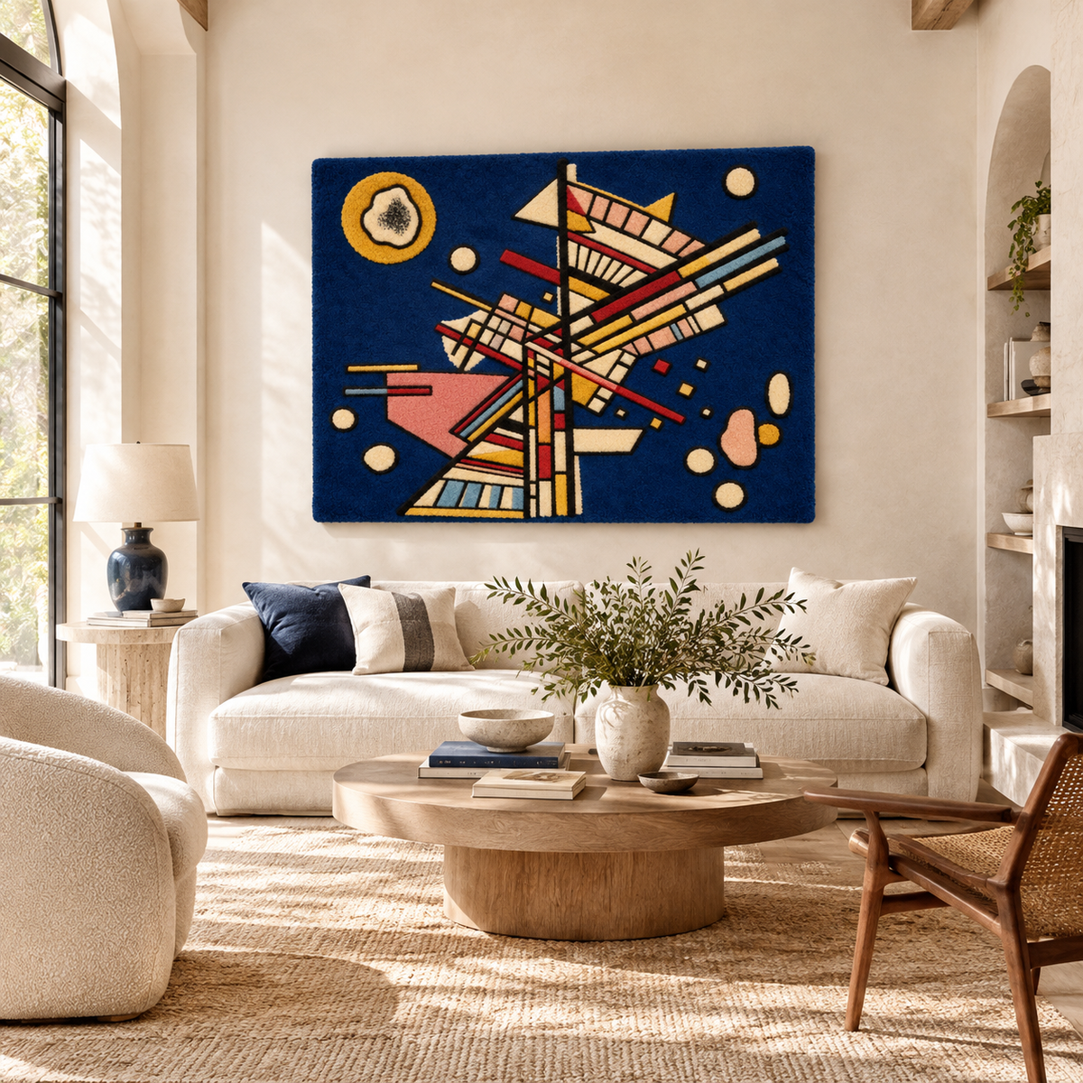 Dark Freshness by Wassily Kandinsky — room setting