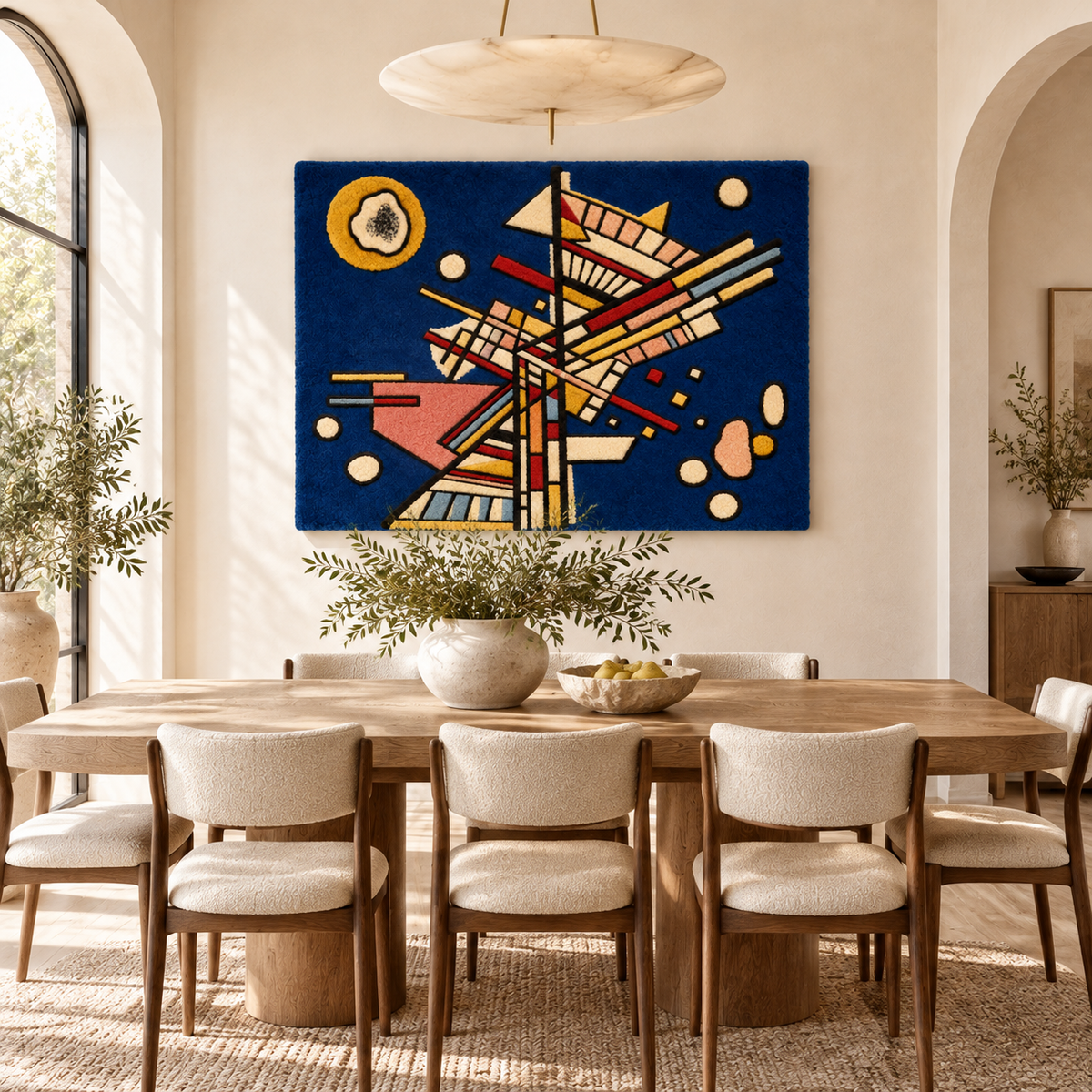 Dark Freshness by Wassily Kandinsky — room setting