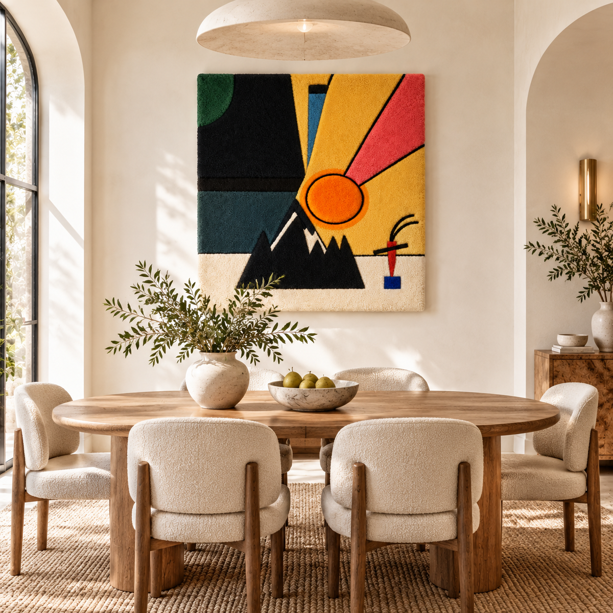 Development by Wassily Kandinsky — room setting
