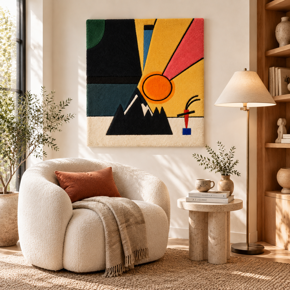 Development by Wassily Kandinsky — room setting