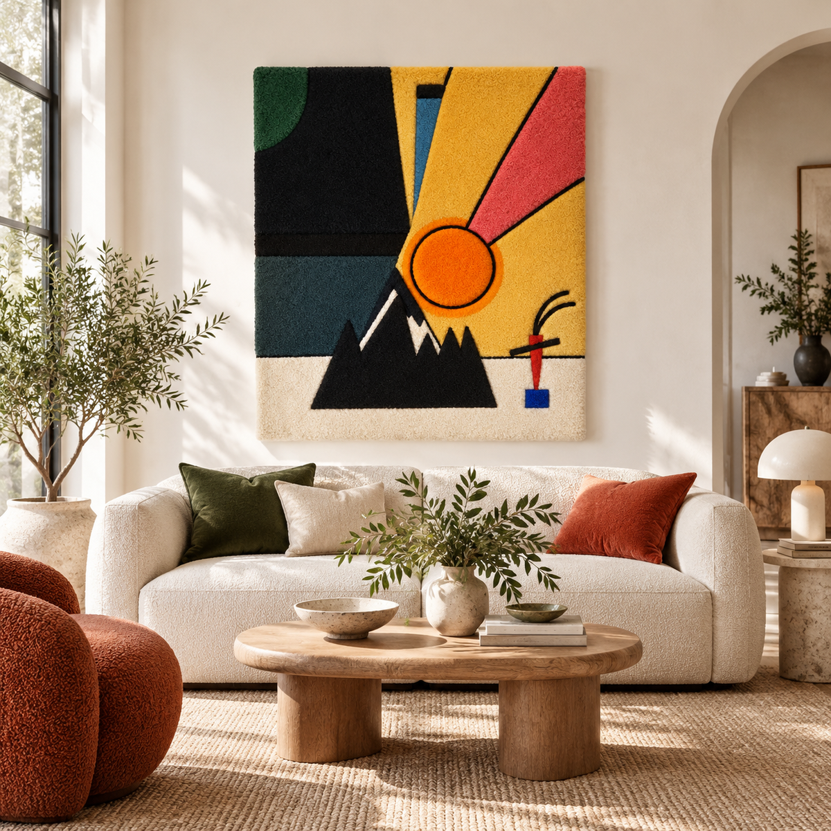 Development by Wassily Kandinsky — room setting