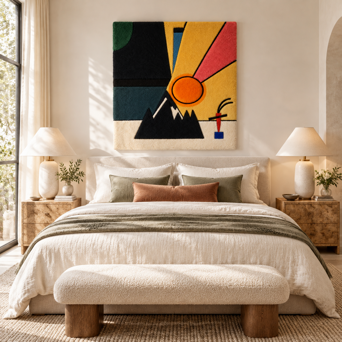 Development by Wassily Kandinsky — room setting