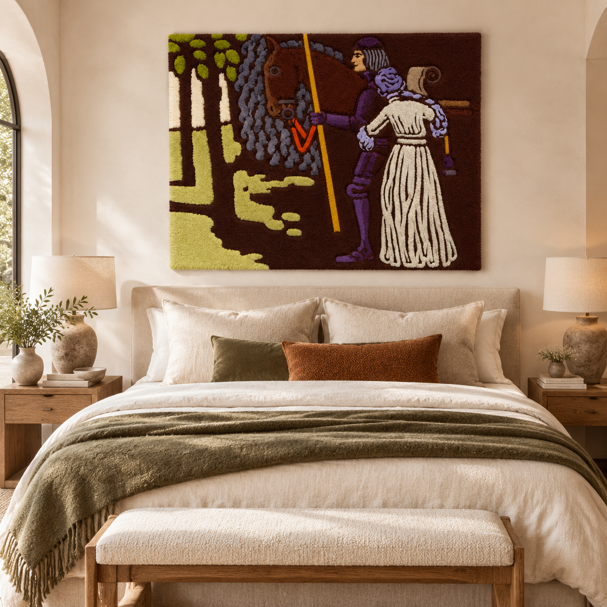 Farewell by Wassily Kandinsky — room setting