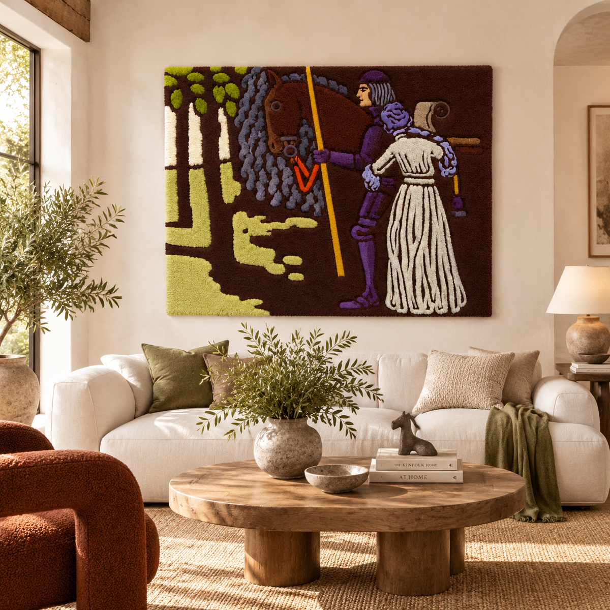Farewell by Wassily Kandinsky — room setting