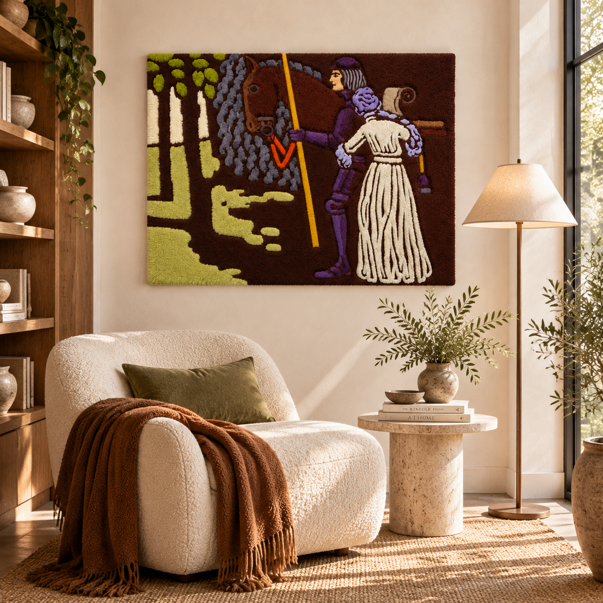 Farewell by Wassily Kandinsky — room setting