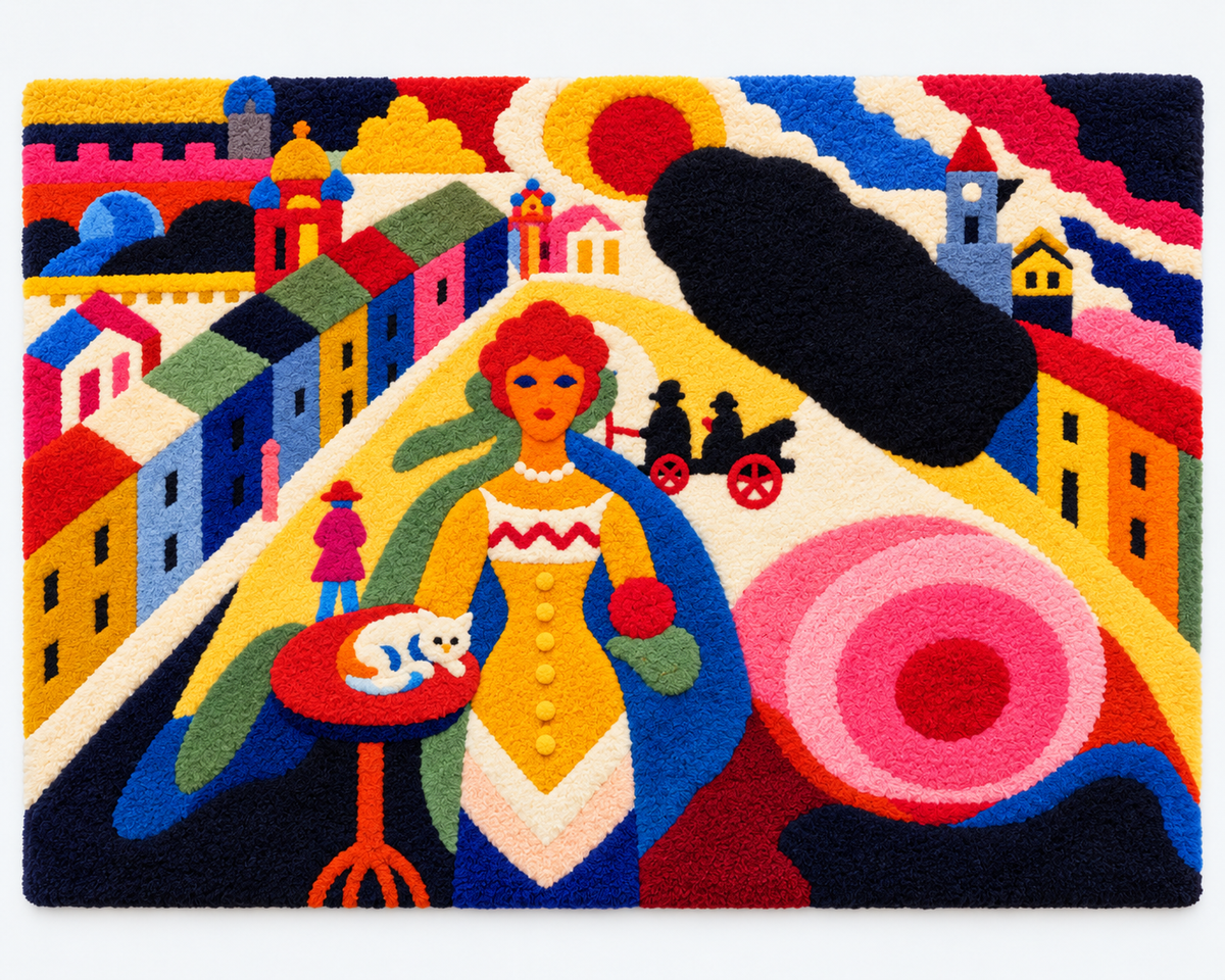 Lady in Moscow by Wassily Kandinsky — additional product view