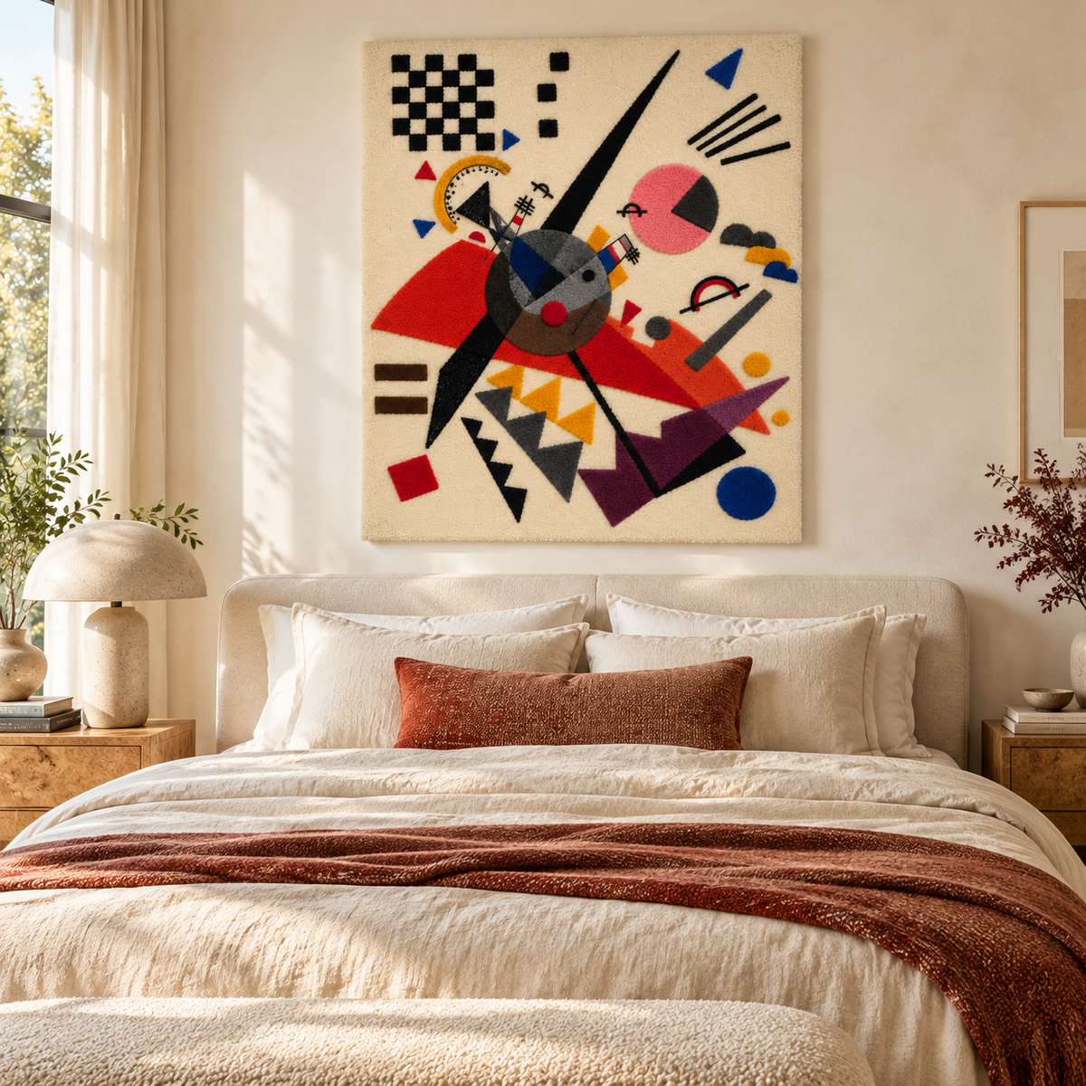 Orange by Wassily Kandinsky — room setting
