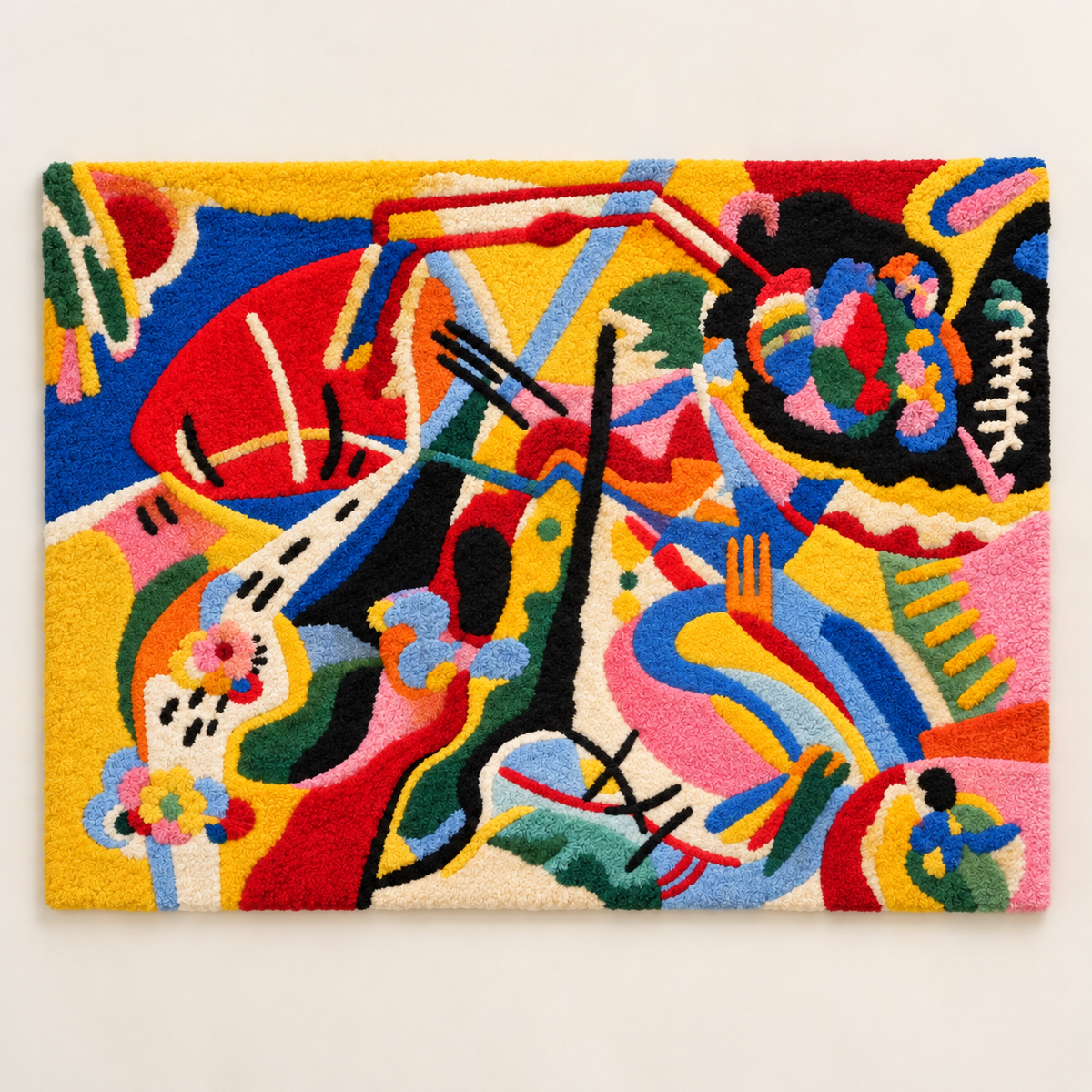 Painting with Red Spot by Wassily Kandinsky — front product view [product-light]
