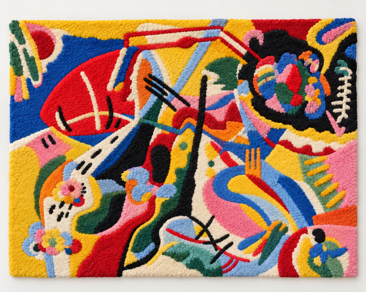 Painting with Red Spot by Wassily Kandinsky — additional product view
