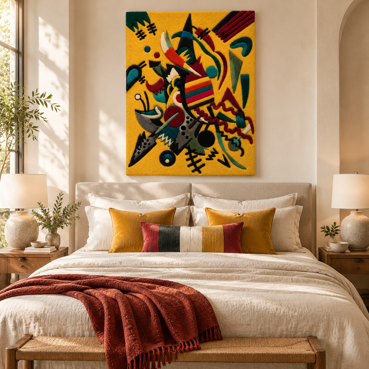 Points by Wassily Kandinsky — room setting