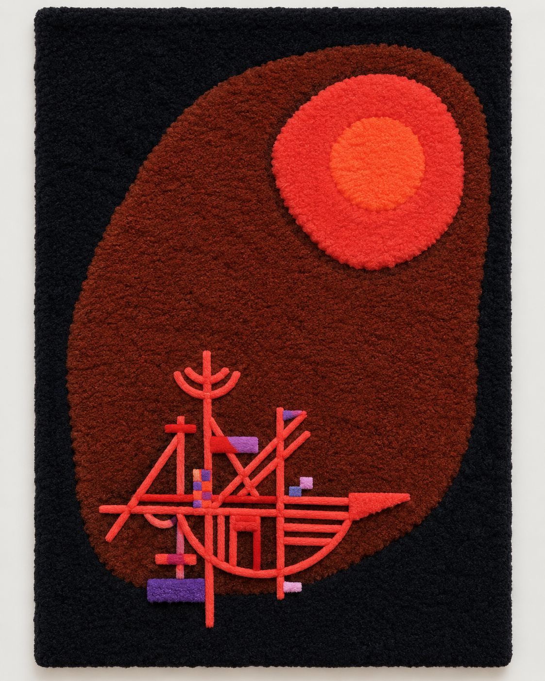 Red Sun and Ship by Wassily Kandinsky — additional product view