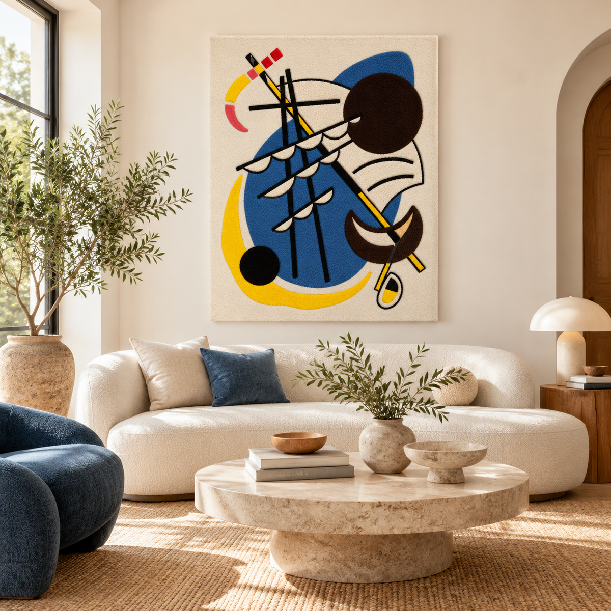 Small Worlds II by Wassily Kandinsky — room setting