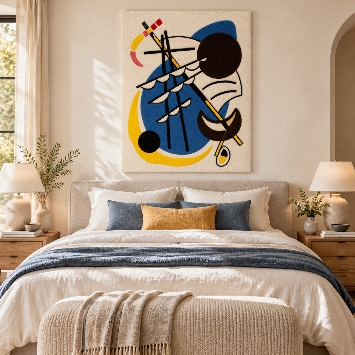 Small Worlds II by Wassily Kandinsky — room setting